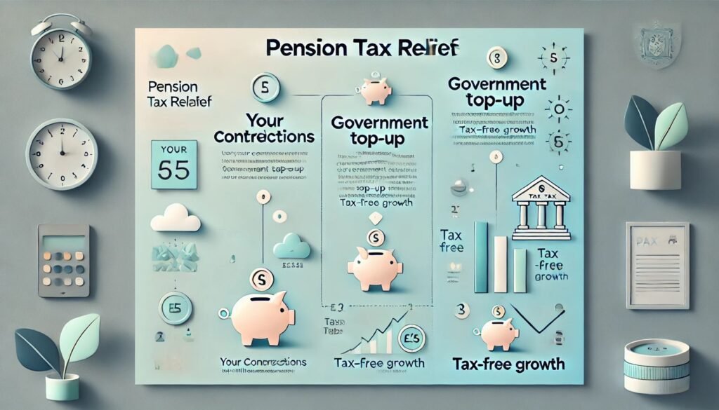 Understanding pension tax relief and how it benefits UK taxpayers.
