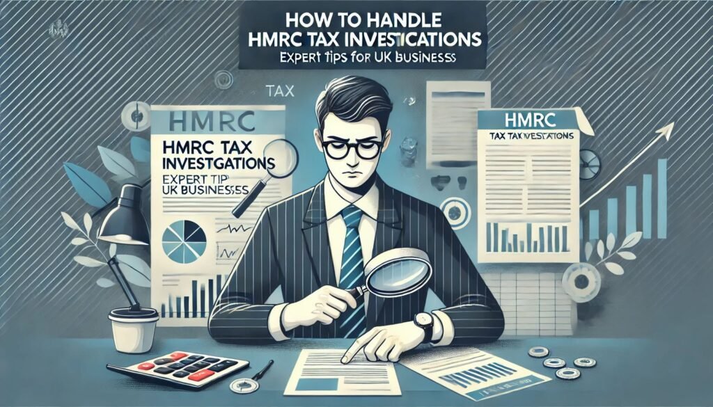 Expert tips for UK businesses on managing HMRC tax investigations effectively.